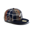 59FIFTY BLACK LABEL FW24 クラシックロゴ フランネルチェック ネイビー - 14411837 - 700 | NEW ERA ニューエラ公式オンラインストア