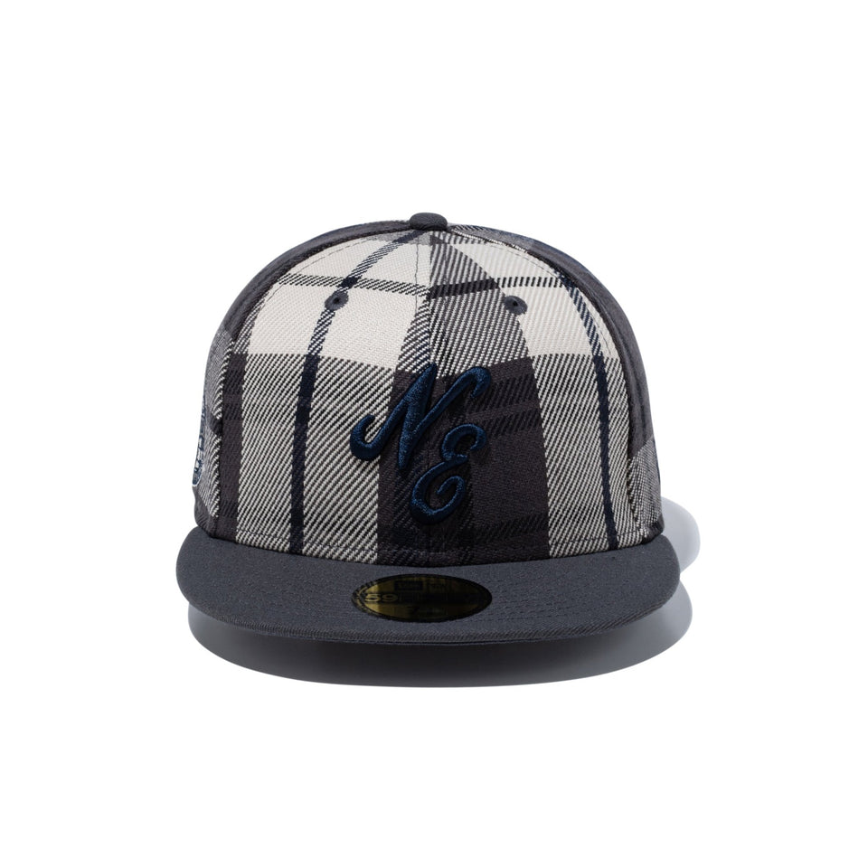 59FIFTY BLACK LABEL FW24 クラシックロゴ フランネルチェック