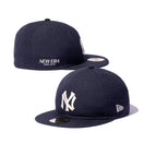 59FIFTY ソフトバックラム BLACK LABEL FW25 ニューヨーク・ヤンキース クーパーズタウン ネイビー - 14747341-700 | NEW ERA ニューエラ公式オンラインストア