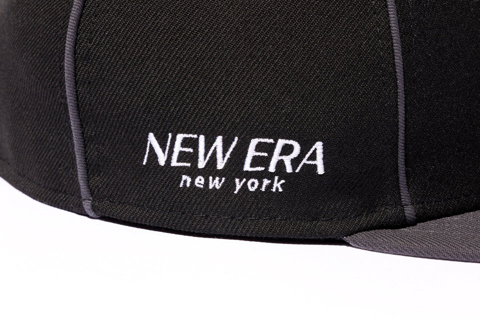 59FIFTY ソフトバックラム BLACK LABEL FW25 Piping ニューヨーク・ヤンキース ブラック ダークグラファイトバイザー - 14747346 - 700 | NEW ERA ニューエラ公式オンラインストア
