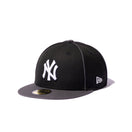 59FIFTY ソフトバックラム BLACK LABEL FW25 Piping ニューヨーク・ヤンキース ブラック ダークグラファイトバイザー - 14747346 - 700 | NEW ERA ニューエラ公式オンラインストア