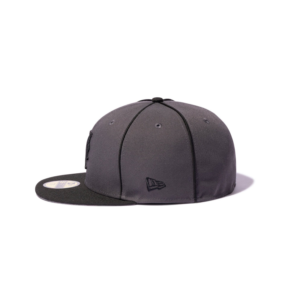59FIFTY ソフトバックラム BLACK LABEL FW25 Piping ニューヨーク・メッツ ダークグラファイト ブラックバイザー - 14747347 - 700 | NEW ERA ニューエラ公式オンラインストア