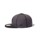 59FIFTY ソフトバックラム BLACK LABEL FW25 Piping ニューヨーク・メッツ ダークグラファイト ブラックバイザー - 14747347 - 700 | NEW ERA ニューエラ公式オンラインストア
