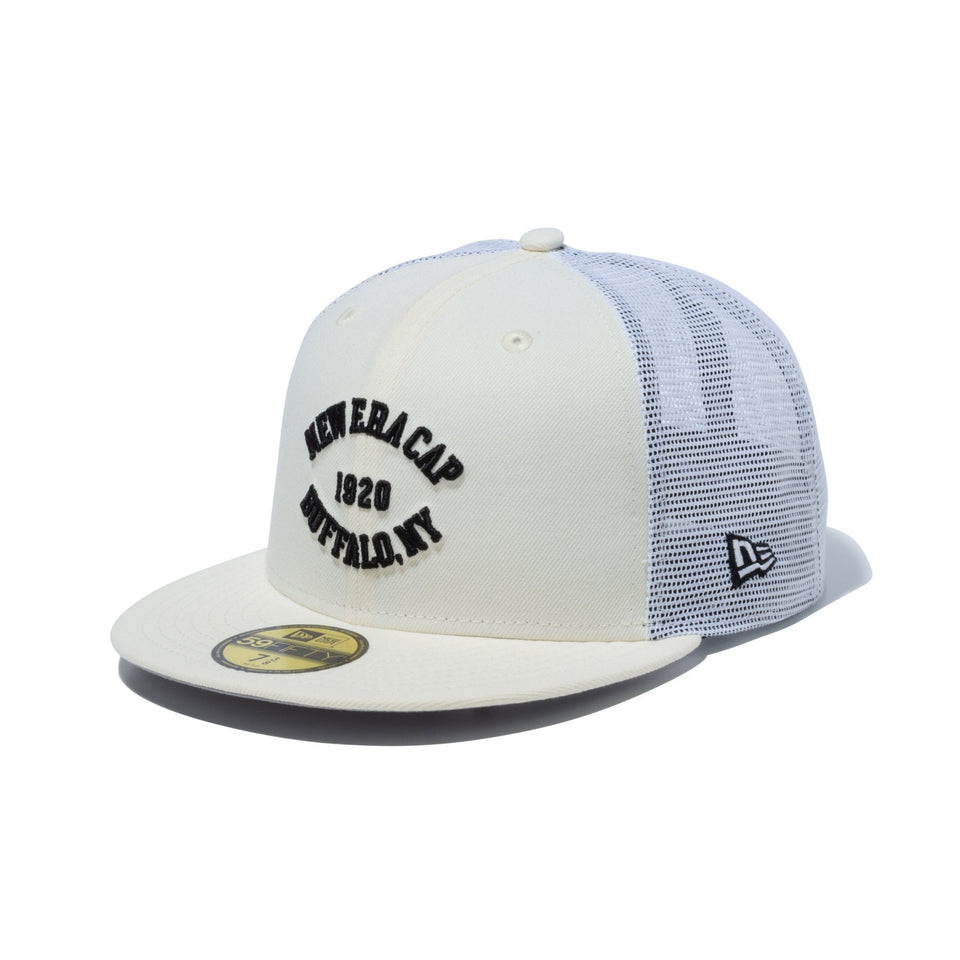 59FIFTY トラッカー BLACK LABEL SS24 シーズナルロゴ クロームホワイト - 14324503-700 | NEW ERA ニューエラ公式オンラインストア