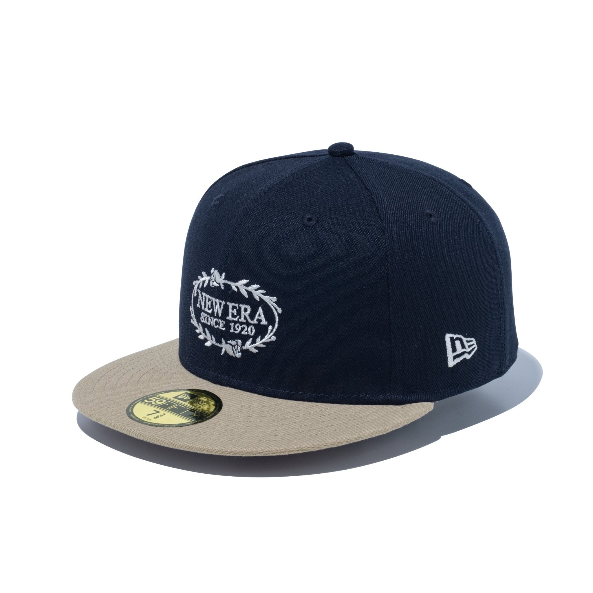 59FIFTY BLACK LABEL SS25 NEW ERA SINCE 1920 ネイビー カーキ