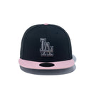 59FIFTY Black Pink ロサンゼルス・ドジャース ブラック ピンクバイザー - 14726176 - 700 | NEW ERA ニューエラ公式オンラインストア