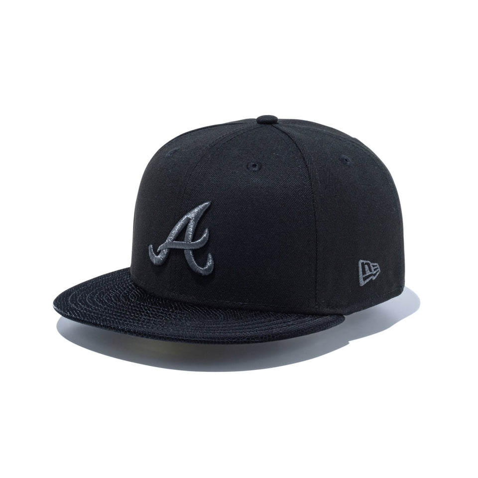 59FIFTY Black Snake アトランタ・ブレーブス ブラック - 14517102 - 700 | NEW ERA ニューエラ公式オンラインストア