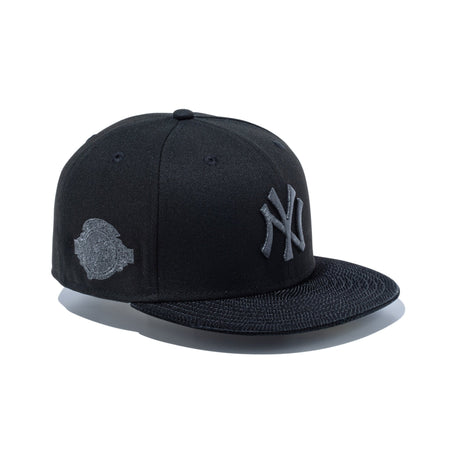 New Era｜フェイクスネークスキン 9FORTY キャップ ブラック 59fifty-black-snake-14517094-
