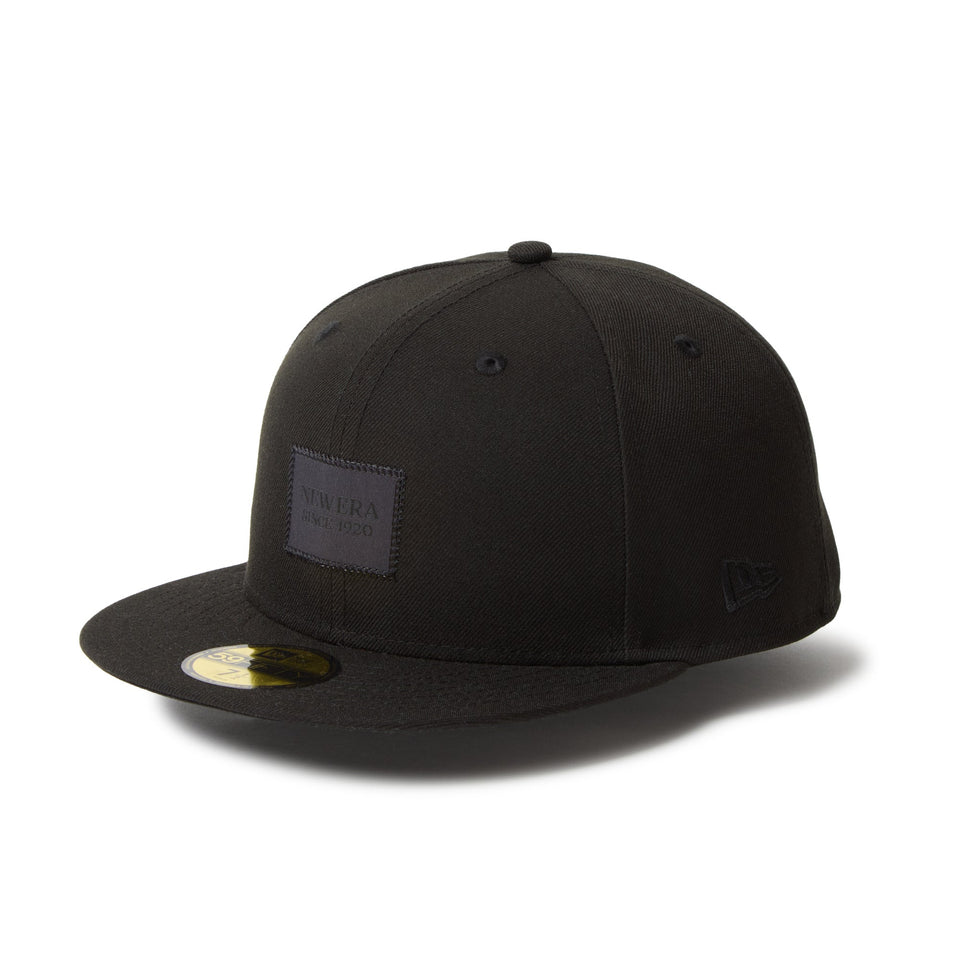59FIFTY Black Woven Patch ブラック - 14668122 - 700 | NEW ERA ニューエラ公式オンラインストア