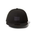 59FIFTY Black Woven Patch ブラック - 14668122 - 700 | NEW ERA ニューエラ公式オンラインストア