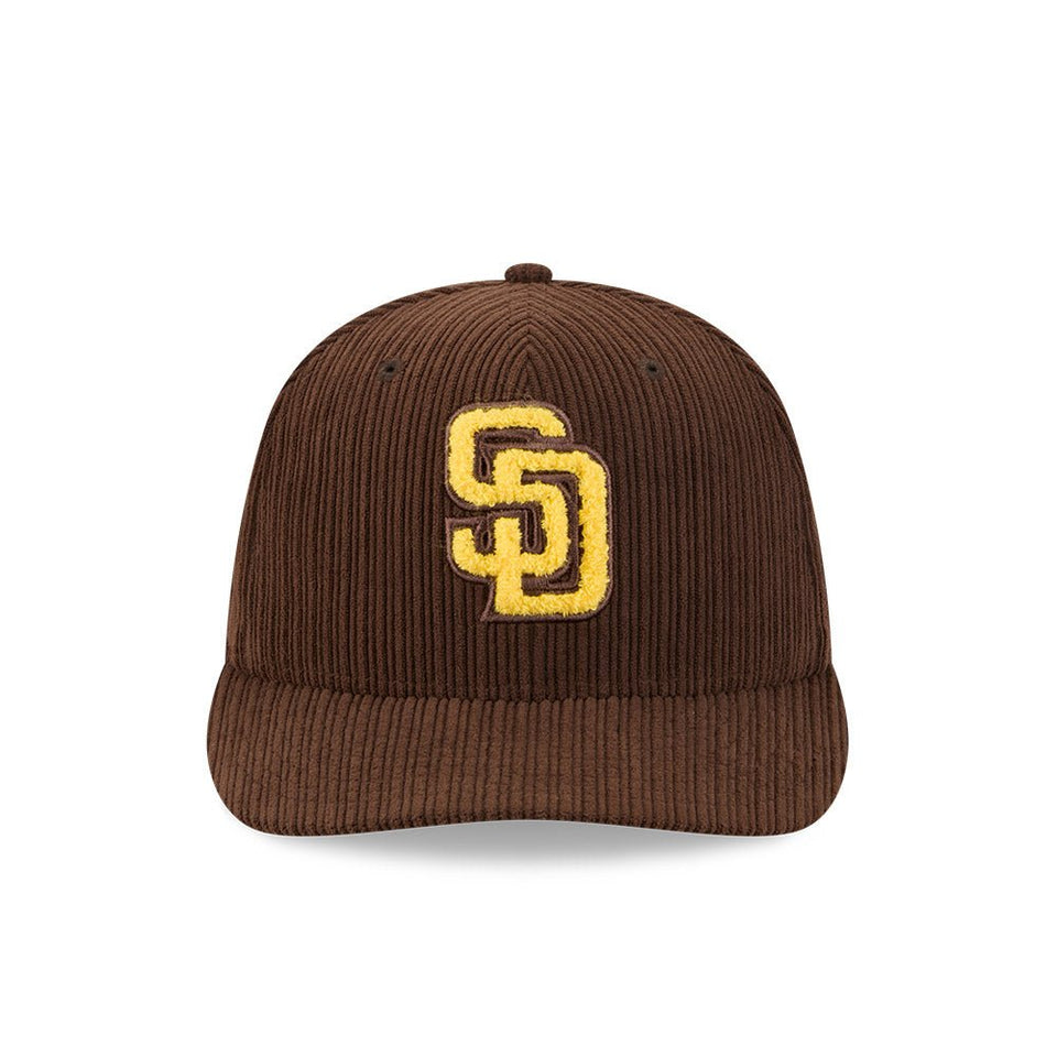 59FIFTY Chenille Pop サンディエゴ・パドレス コーデュロイ ブラウン