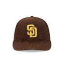 59FIFTY Chenille Pop サンディエゴ・パドレス コーデュロイ ブラウン - 14724815-700 | NEW ERA ニューエラ公式オンラインストア