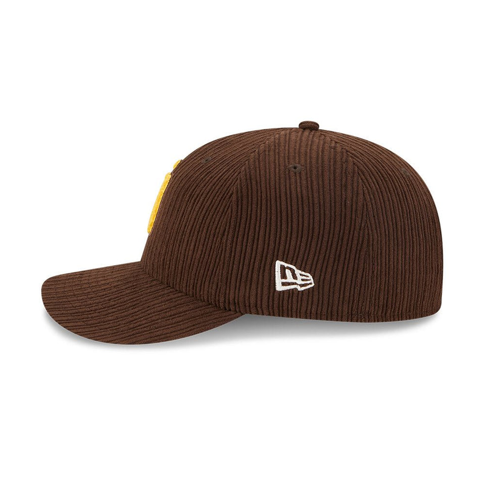 59FIFTY Chenille Pop サンディエゴ・パドレス コーデュロイ ブラウン - 14724815-700 | NEW ERA ニューエラ公式オンラインストア
