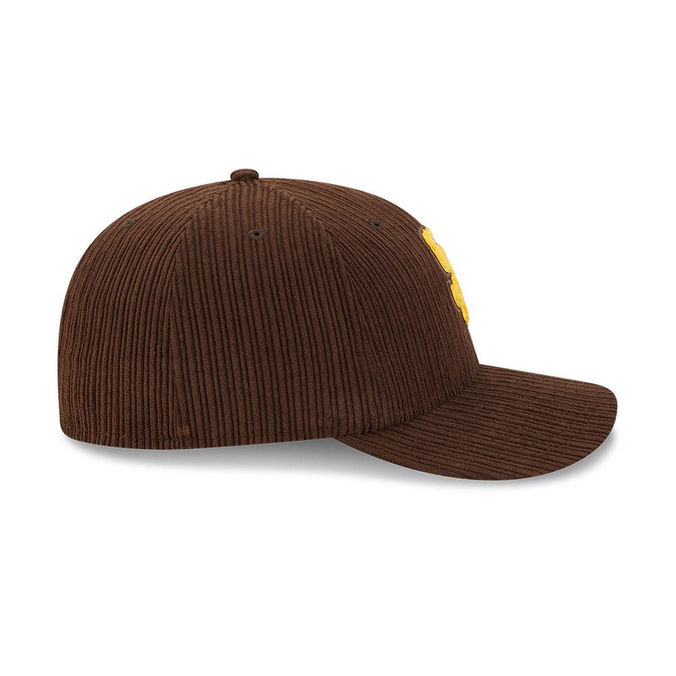 59FIFTY Chenille Pop サンディエゴ・パドレス コーデュロイ ブラウン - 14724815-700 | NEW ERA ニューエラ公式オンラインストア