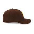 59FIFTY Chenille Pop サンディエゴ・パドレス コーデュロイ ブラウン - 14724815-700 | NEW ERA ニューエラ公式オンラインストア