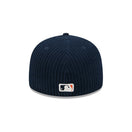 59FIFTY Chenille Pop デトロイト・タイガース コーデュロイ ネイビー - 14724819-700 | NEW ERA ニューエラ公式オンラインストア