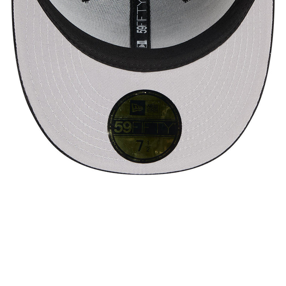 59FIFTY Chenille Pop シカゴ・ホワイトソックス コーデュロイ ブラック - 14724820-700 | NEW ERA ニューエラ公式オンラインストア