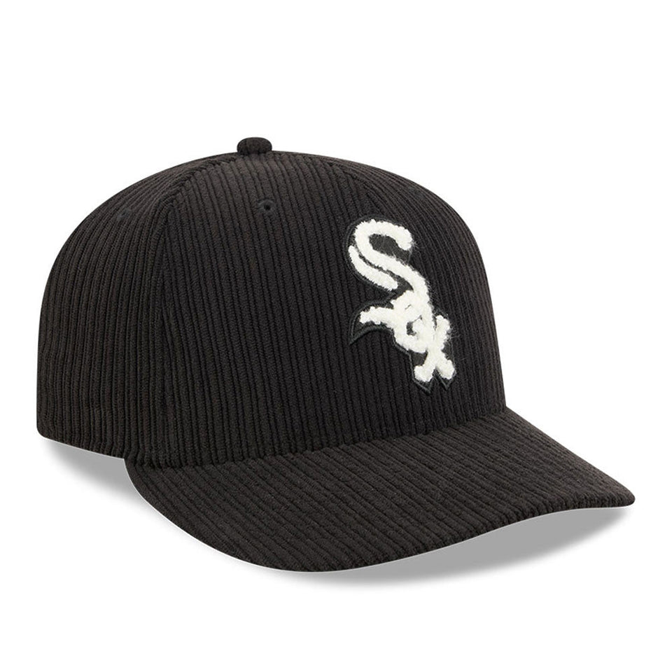 59FIFTY Chenille Pop シカゴ・ホワイトソックス コーデュロイ ブラック - 14724820-700 | NEW ERA ニューエラ公式オンラインストア