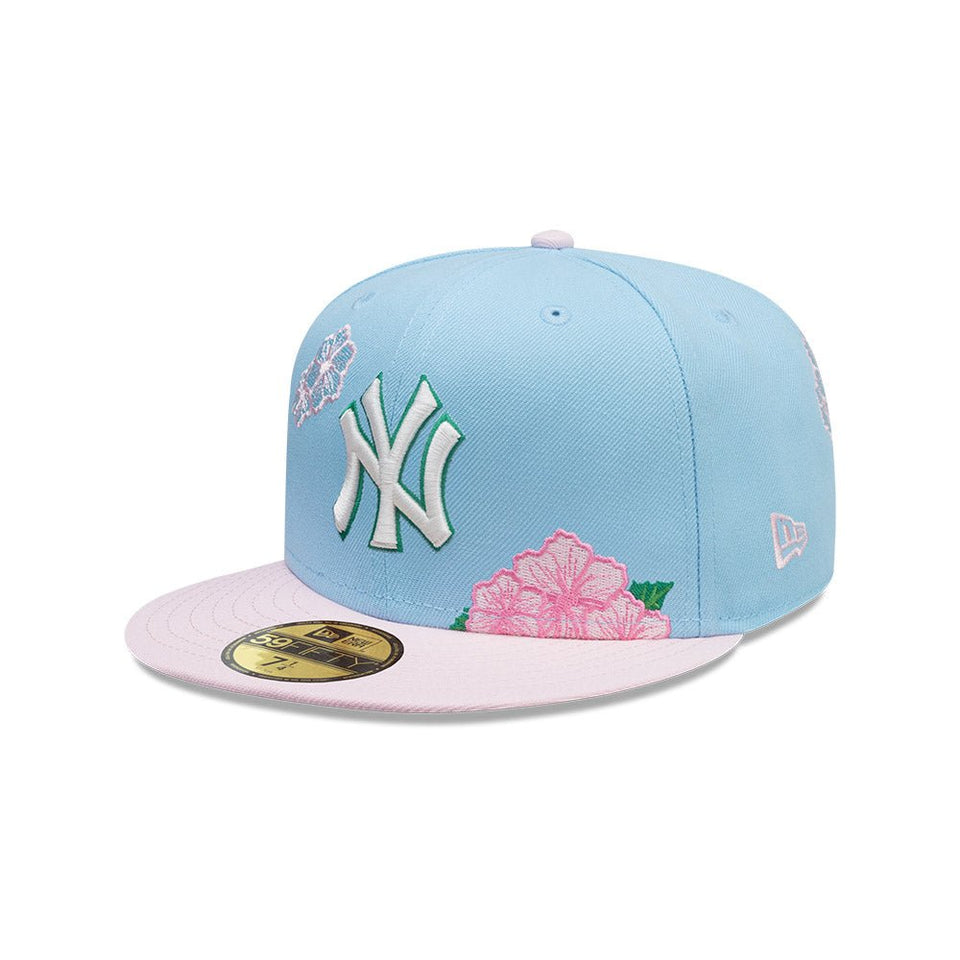 59FIFTY City Elements ドミニカ ニューヨーク・ヤンキース スカイブルー ピンクバイザー - 14751970 - 700 | NEW ERA ニューエラ公式オンラインストア