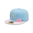 59FIFTY City Elements ドミニカ ニューヨーク・ヤンキース スカイブルー ピンクバイザー - 14751970 - 700 | NEW ERA ニューエラ公式オンラインストア