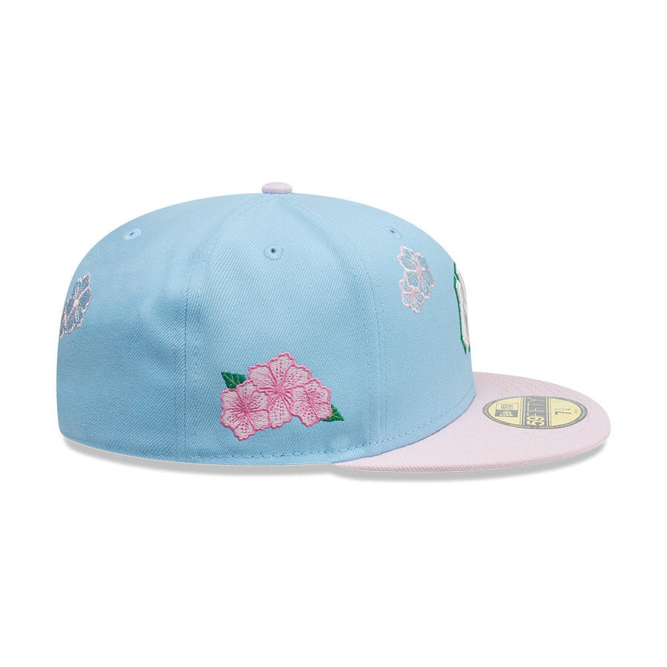 59FIFTY City Elements ドミニカ ニューヨーク・ヤンキース スカイブルー ピンクバイザー - 14751970 - 700 | NEW ERA ニューエラ公式オンラインストア