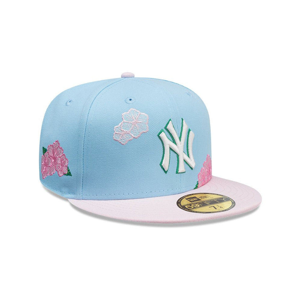 59FIFTY City Elements ドミニカ ニューヨーク・ヤンキース スカイブルー ピンクバイザー - 14751970 - 700 | NEW ERA ニューエラ公式オンラインストア