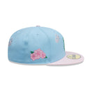 59FIFTY City Elements ドミニカ ロサンゼルス・ドジャース スカイブルー ピンクバイザー - 14751971 - 700 | NEW ERA ニューエラ公式オンラインストア