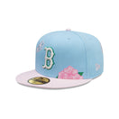 59FIFTY City Elements ドミニカ ボストン・レッドソックス スカイブルー ピンクバイザー - 14751972 - 700 | NEW ERA ニューエラ公式オンラインストア