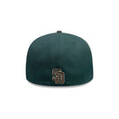 59FIFTY City Elements グアテマラ サンディエゴ・パドレス ダークグリーン ブラウンバイザー - 14751973 - 700 | NEW ERA ニューエラ公式オンラインストア