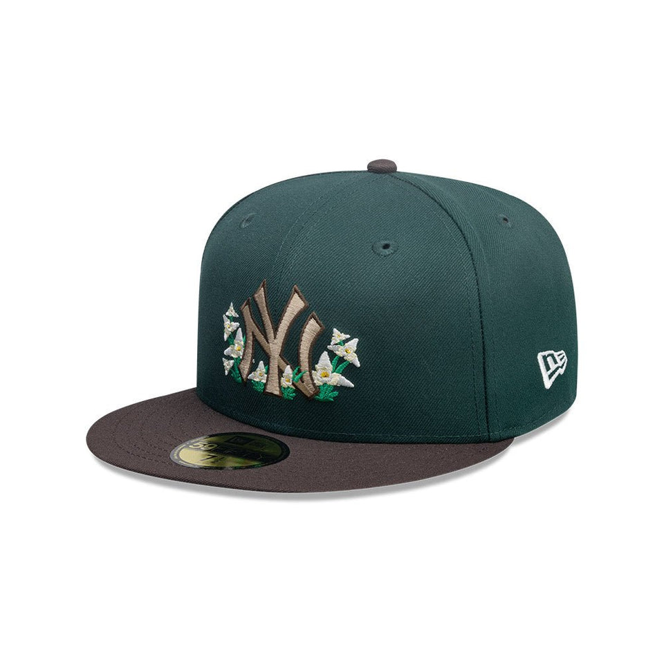 59FIFTY City Elements グアテマラ ニューヨーク・ヤンキース ダークグリーン ブラウンバイザー - 14751974 - 700 | NEW ERA ニューエラ公式オンラインストア