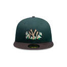 59FIFTY City Elements グアテマラ ニューヨーク・ヤンキース ダークグリーン ブラウンバイザー - 14751974 - 700 | NEW ERA ニューエラ公式オンラインストア