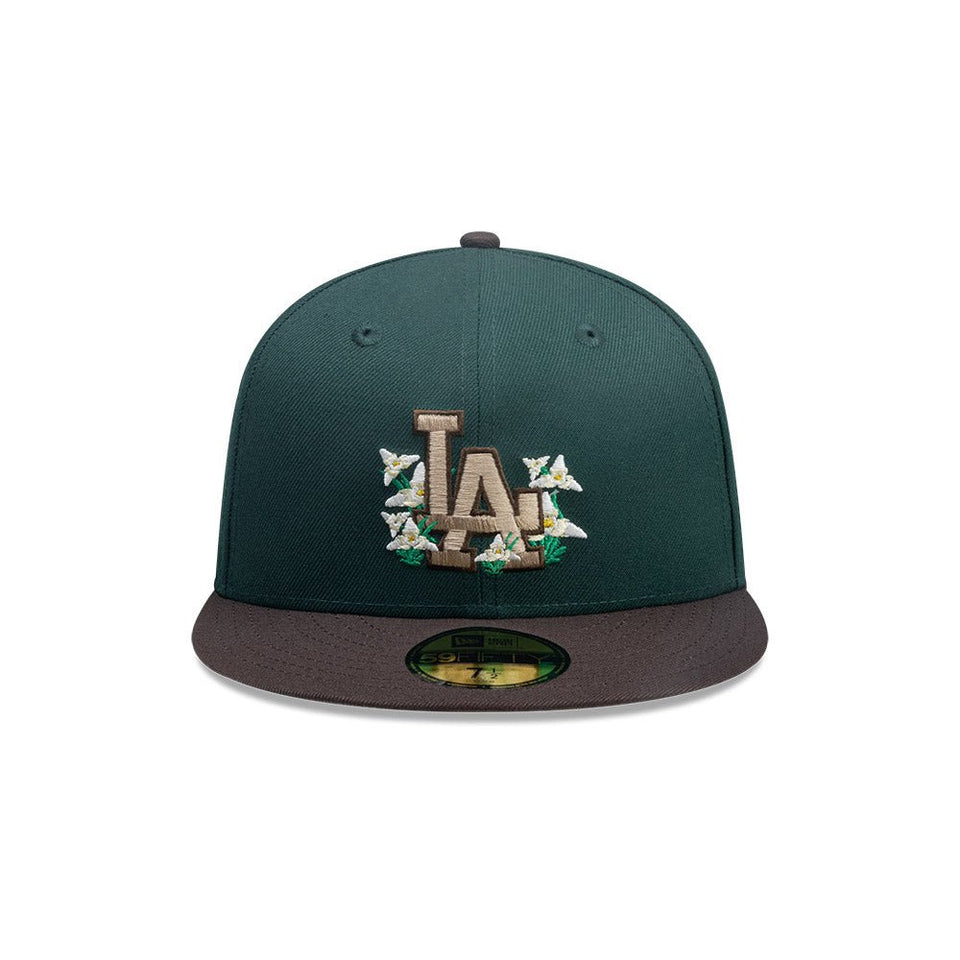 59FIFTY City Elements グアテマラ ロサンゼルス・ドジャース ダークグリーン ブラウンバイザー - 14751975 - 700 | NEW ERA ニューエラ公式オンラインストア