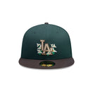 59FIFTY City Elements グアテマラ ロサンゼルス・ドジャース ダークグリーン ブラウンバイザー - 14751975 - 700 | NEW ERA ニューエラ公式オンラインストア