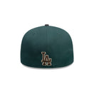 59FIFTY City Elements グアテマラ ロサンゼルス・ドジャース ダークグリーン ブラウンバイザー - 14751975 - 700 | NEW ERA ニューエラ公式オンラインストア