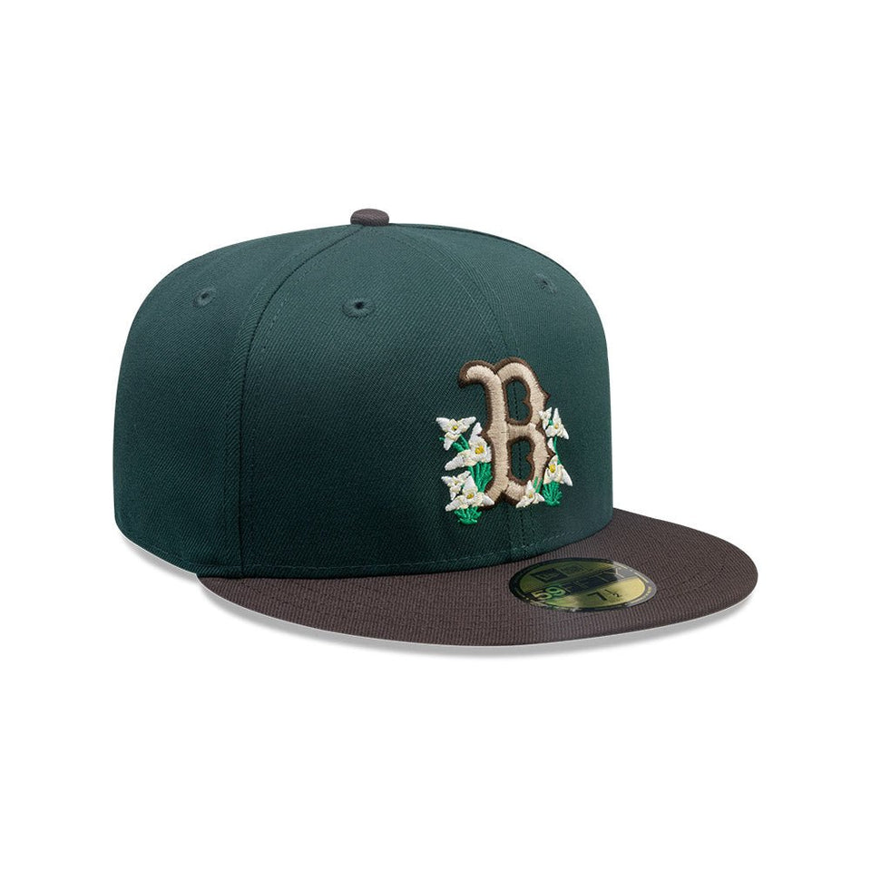 59FIFTY City Elements グアテマラ ボストン・レッドソックス ダークグリーン ブラウンバイザー - 14751976 - 700 | NEW ERA ニューエラ公式オンラインストア