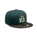 59FIFTY City Elements グアテマラ ボストン・レッドソックス ダークグリーン ブラウンバイザー - 14751976 - 700 | NEW ERA ニューエラ公式オンラインストア