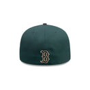 59FIFTY City Elements グアテマラ ボストン・レッドソックス ダークグリーン ブラウンバイザー - 14751976 - 700 | NEW ERA ニューエラ公式オンラインストア