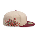 59FIFTY City Elements プエルトリコ ニューヨーク・ヤンキース ベージュ マルーンバイザー - 14751978 - 700 | NEW ERA ニューエラ公式オンラインストア