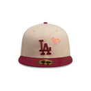 59FIFTY City Elements プエルトリコ ロサンゼルス・ドジャース ベージュ マルーンバイザー - 14751979 - 700 | NEW ERA ニューエラ公式オンラインストア