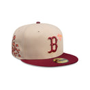 59FIFTY City Elements プエルトリコ ボストン・レッドソックス ベージュ マルーンバイザー - 14751980 - 700 | NEW ERA ニューエラ公式オンラインストア