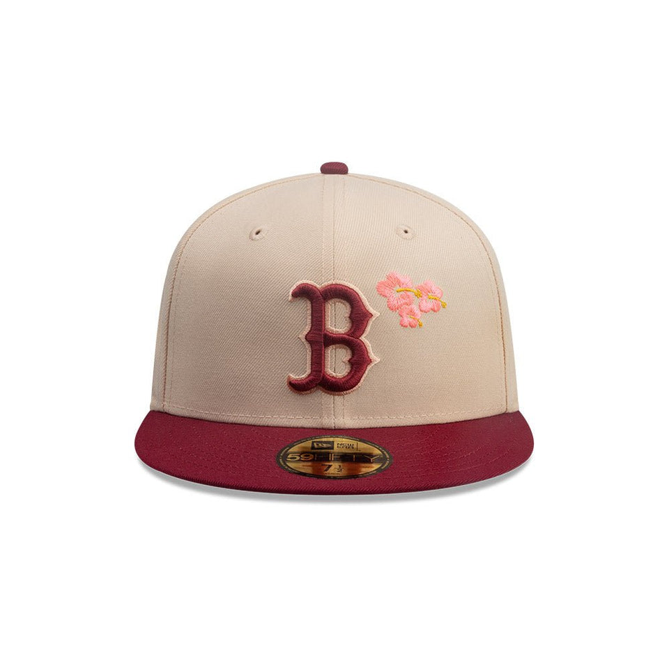 59FIFTY City Elements プエルトリコ ボストン・レッドソックス ベージュ マルーンバイザー - 14751980 - 700 | NEW ERA ニューエラ公式オンラインストア