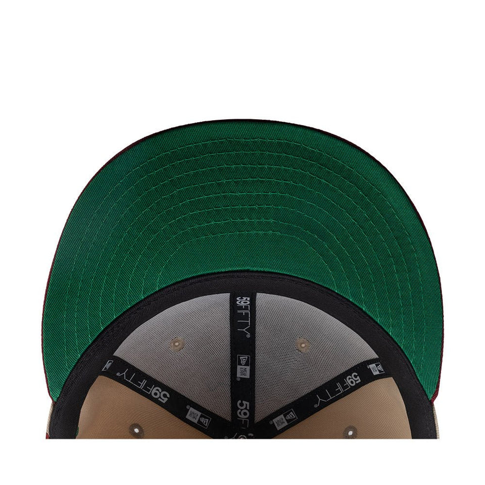 59FIFTY City Elements プエルトリコ ボストン・レッドソックス ベージュ マルーンバイザー - 14751980 - 700 | NEW ERA ニューエラ公式オンラインストア