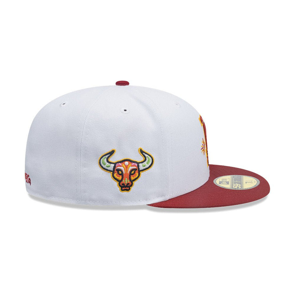 59FIFTY City Elements ペルー ロサンゼルス・ドジャース ホワイト マルーンバイザー - 14751983 - 700 | NEW ERA ニューエラ公式オンラインストア