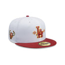 59FIFTY City Elements ペルー ロサンゼルス・ドジャース ホワイト マルーンバイザー - 14751983 - 700 | NEW ERA ニューエラ公式オンラインストア