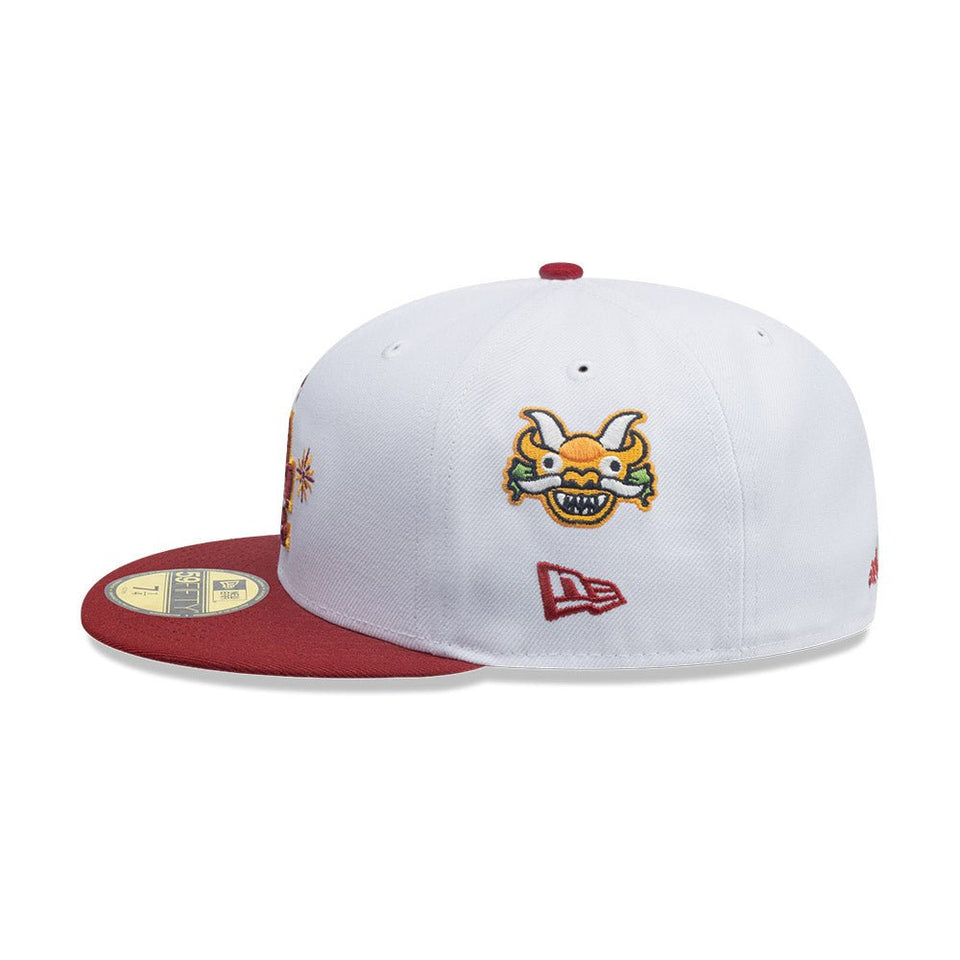 59FIFTY City Elements ペルー ロサンゼルス・ドジャース ホワイト マルーンバイザー - 14751983 - 700 | NEW ERA ニューエラ公式オンラインストア