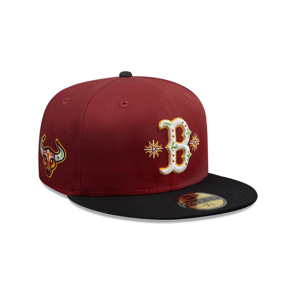 Piet Mendrian、海外版超希少レゾネ、新品額付 59FIFTY City Elements ペルー ボストン・レッドソックス