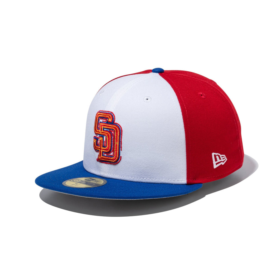 59FIFTY City Elements パナマ サンディエゴ・パドレス ホワイト/レッド/ブルー - 14751985 - 700 | NEW ERA ニューエラ公式オンラインストア