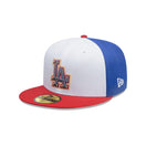 59FIFTY City Elements パナマ ロサンゼルス・ドジャース ホワイト/レッド/ブルー - 14751987 - 700 | NEW ERA ニューエラ公式オンラインストア
