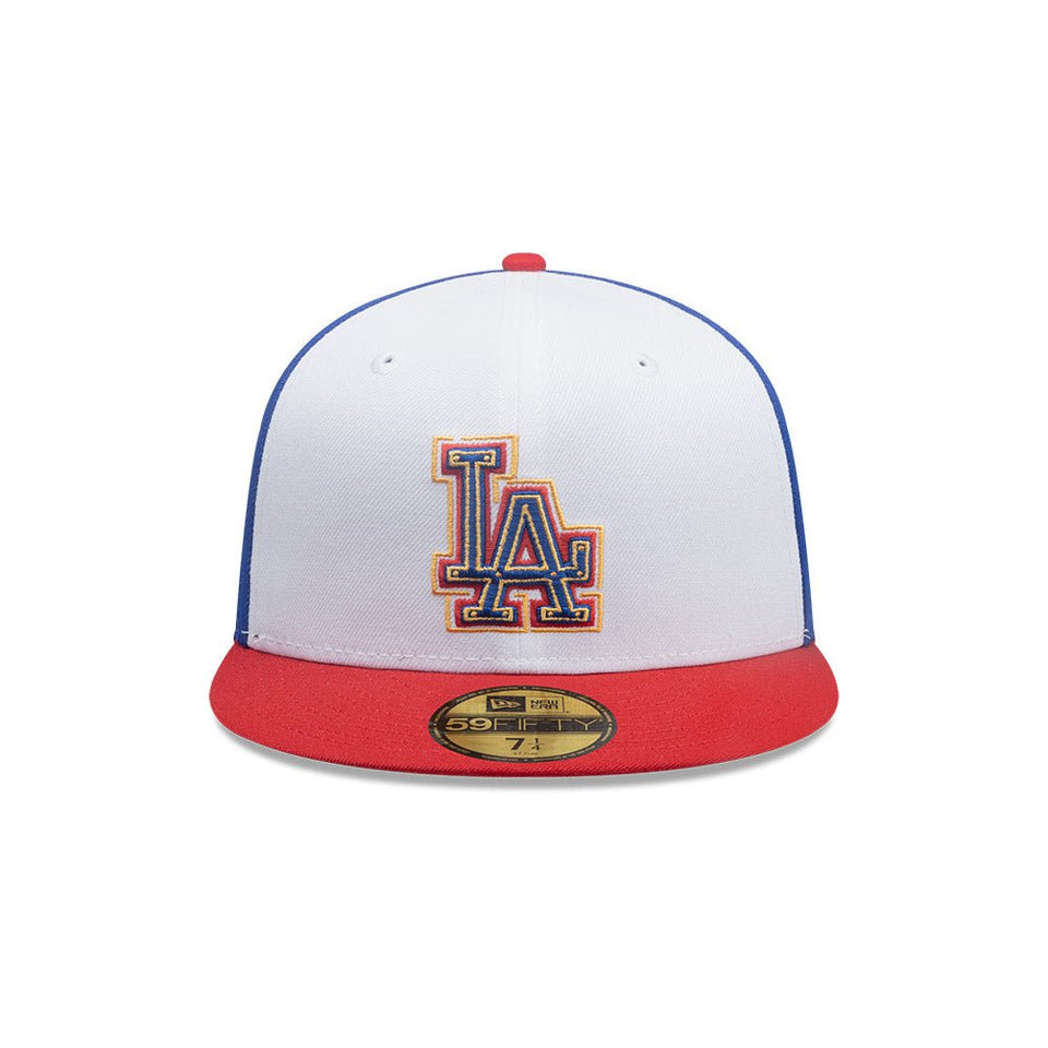 59FIFTY City Elements パナマ ロサンゼルス・ドジャース ホワイト/レッド/ブルー - 14751987 - 700 | NEW ERA ニューエラ公式オンラインストア