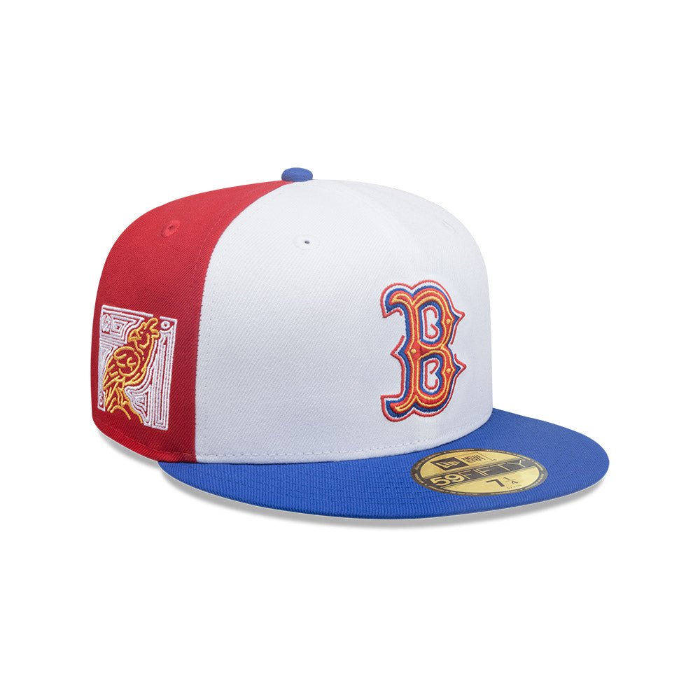 バナナマン × NEWERA 2025 POPUP バ帽 Bordeaux 新作 59FIFTY City Elements パナマ ボストン・レッドソックス ホワイト